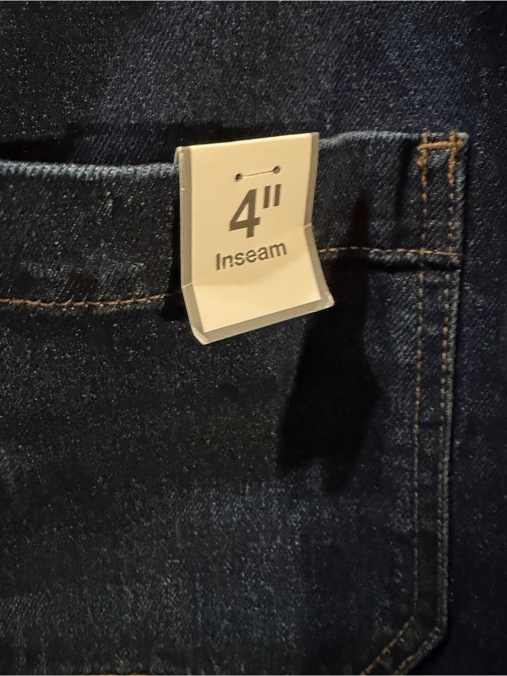 Time and Tru Dark Blue Denim Jean Shorts - Picture 4 of 7